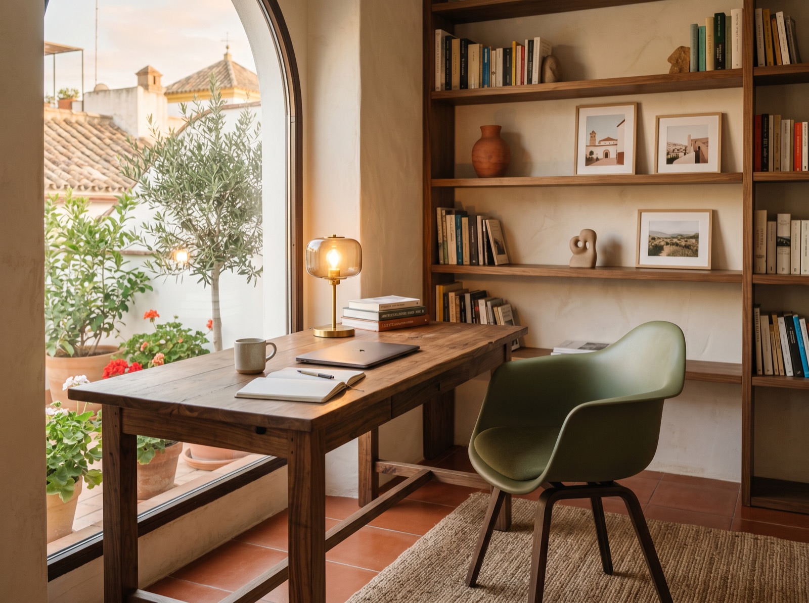 A chair for Spanish feminine object vocabulary