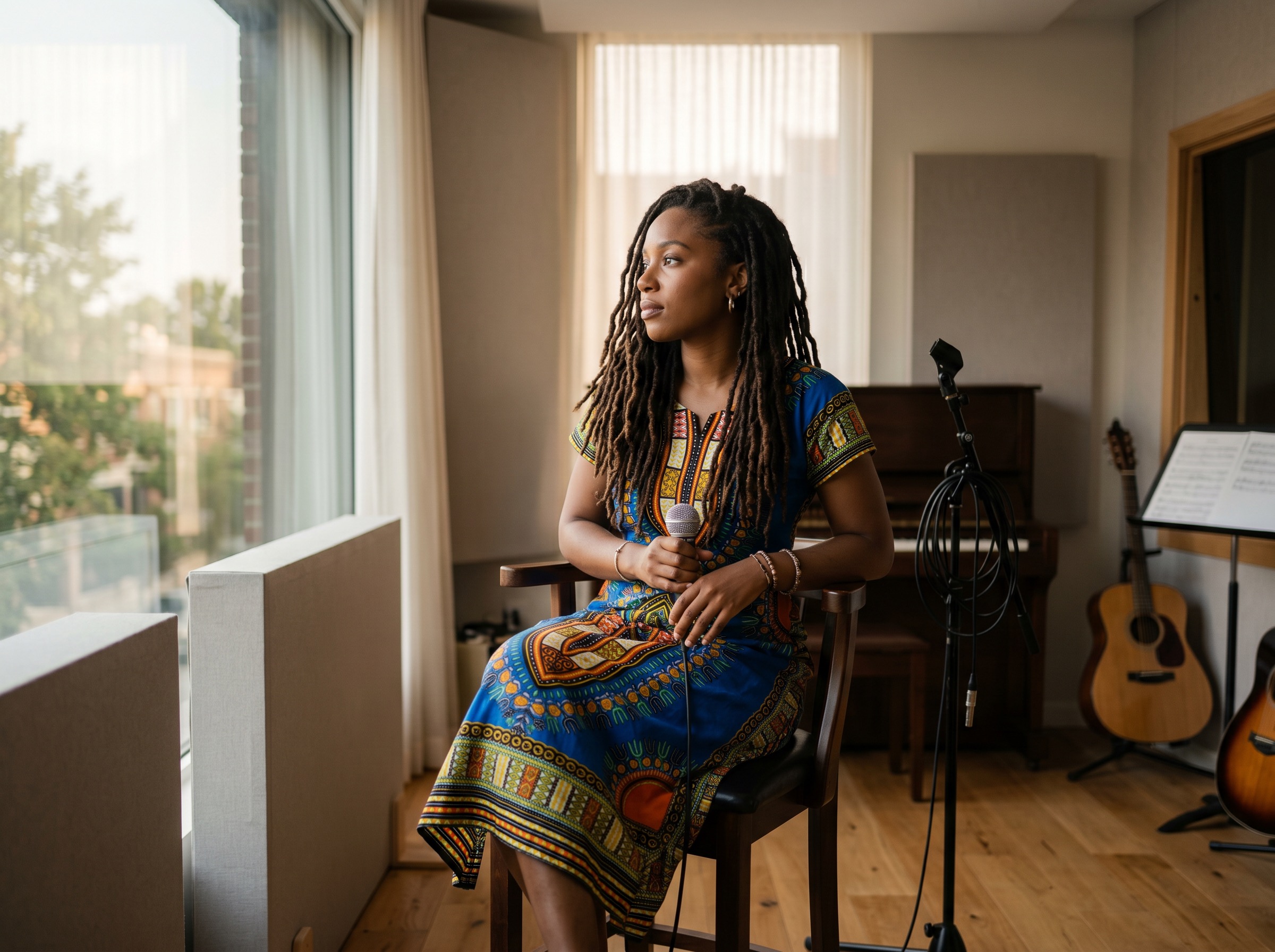 A female singer for una cantante